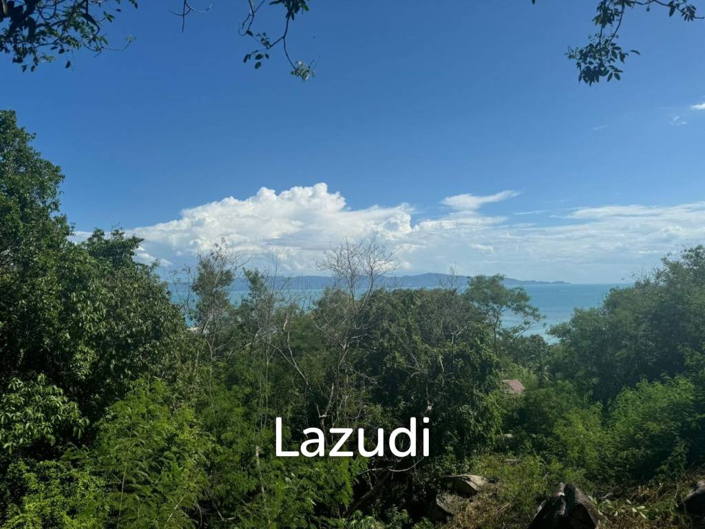 1600 sqm - 1 Rai sea and samui view land with prefect location sold  with Thai company