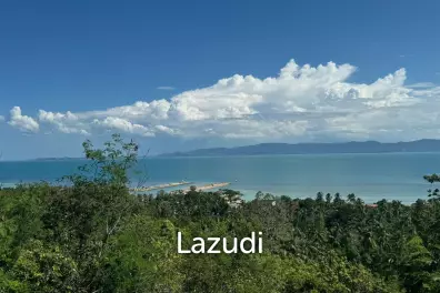 1600 sqm - 1 Rai sea and samui view land with prefect location sold  with Thai company