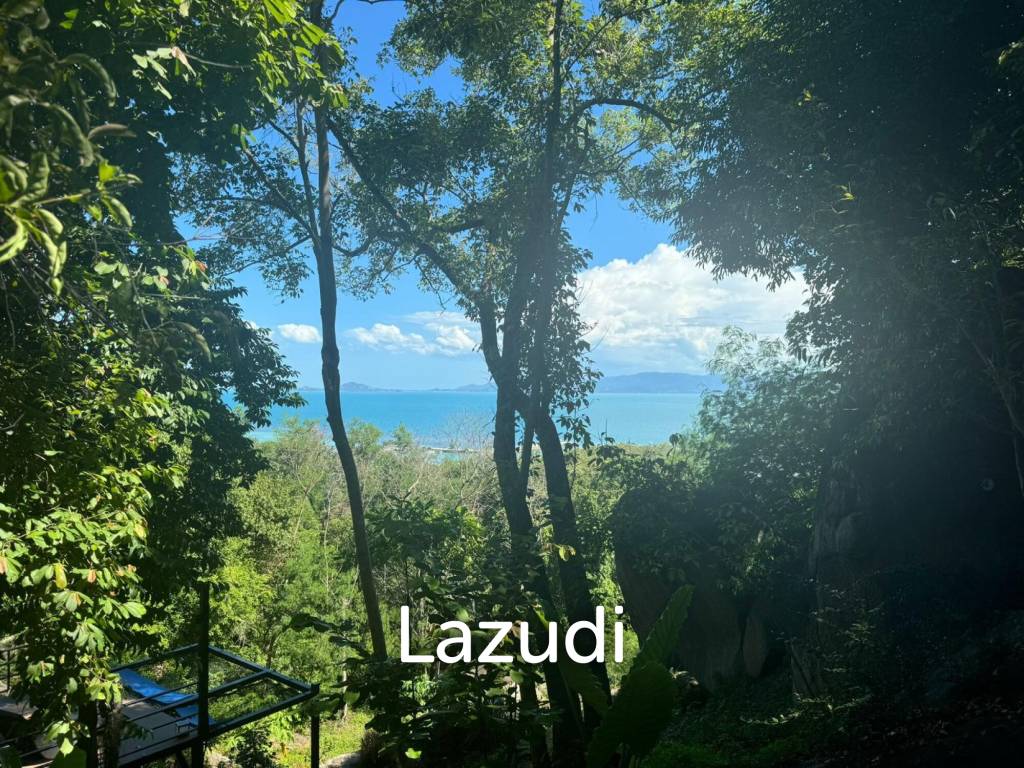 1600 sqm - 1 Rai sea and samui view land with prefect location sold  with Thai company