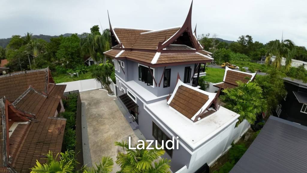 4-Bedroom Villa with Pool for Sale in Chalong – Prime Location Near BCIS