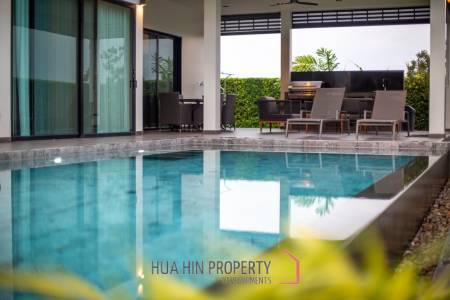 Luxury Modern Villa in Hua Hin with Pool and Mountain Views