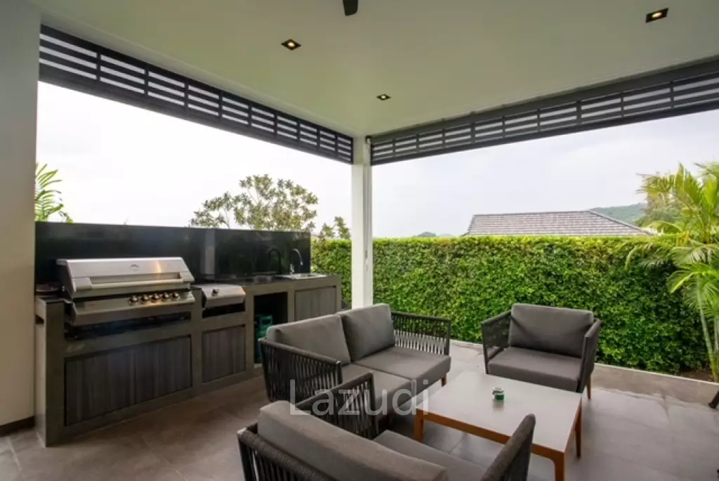 Luxury Modern Villa in Hua Hin with Pool and Mountain Views