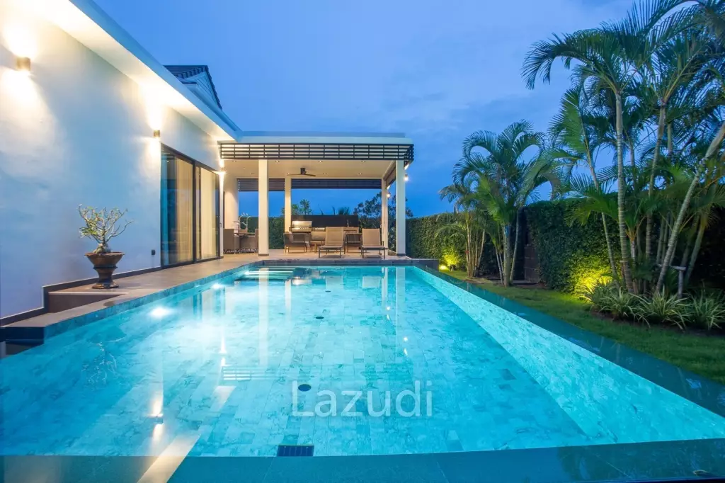 Luxury Modern Villa in Hua Hin with Pool and Mountain Views
