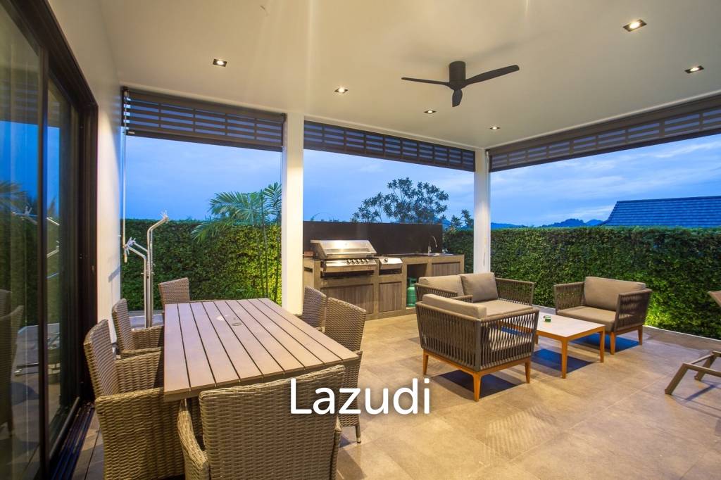 Luxury Modern Villa in Hua Hin with Pool and Mountain Views
