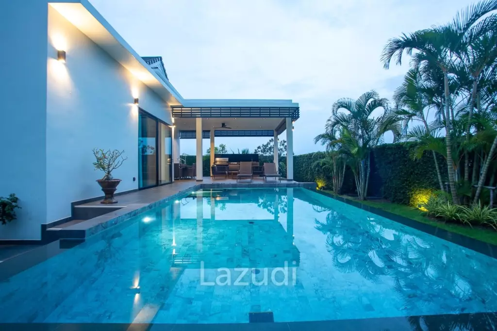 Luxury Modern Villa in Hua Hin with Pool and Mountain Views