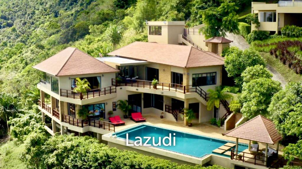 Luxury Panoramic Sea Views Villa in Bang Por