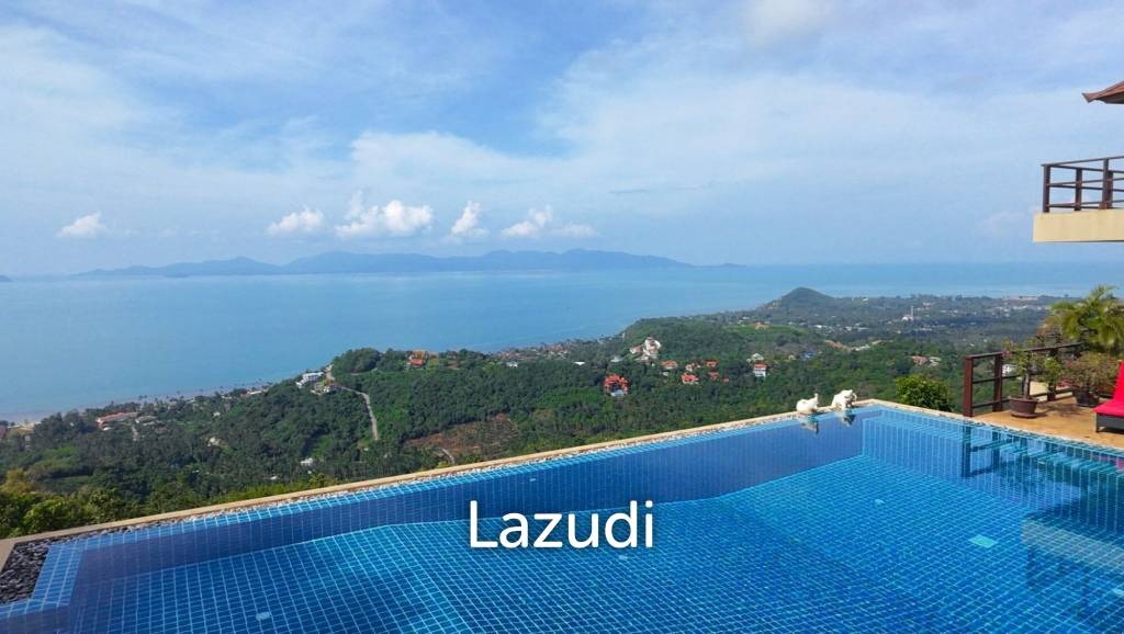 Luxury Panoramic Sea Views Villa in Bang Por