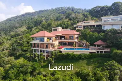 Luxury Panoramic Sea Views Villa in Bang Por