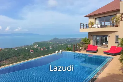 Luxury Panoramic Sea Views Villa in Bang Por