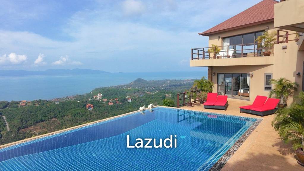 Luxury Panoramic Sea Views Villa in Bang Por