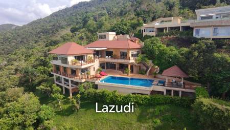 Luxury Panoramic Sea Views Villa in Bang Por