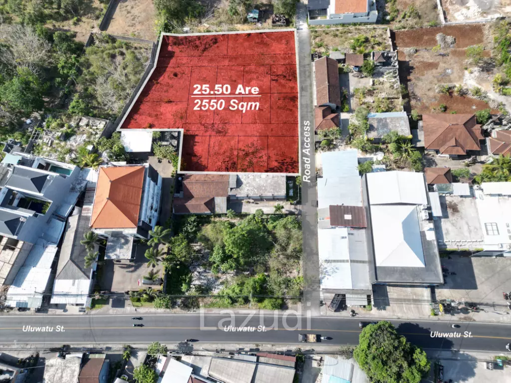 Prime 25.50 Are Leasehold Land in Bukit – Ungasan: Affordable Long-Term Investment in Bali