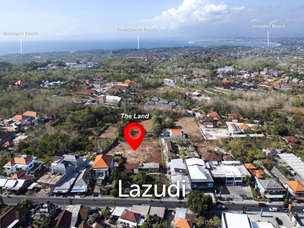 Prime 25.50 Are Leasehold Land in Bukit – Ungasan: Affordable Long-Term Investment in Bali