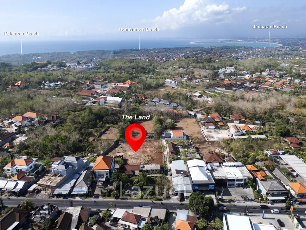 Prime 25.50 Are Leasehold Land in Bukit – Ungasan: Affordable Long-Term Investment in Bali