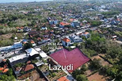 Prime 25.50 Are Leasehold Land in Bukit – Ungasan: Affordable Long-Term Investment in Bali