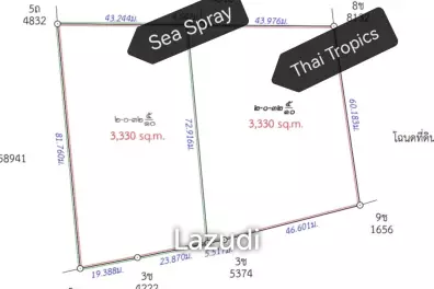 6660 SQM SEA VIEW LAND FOR SALE IN BOPHUT HILLS