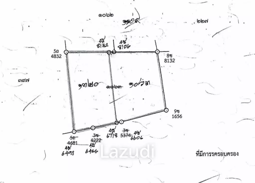 6660 SQM SEA VIEW LAND FOR SALE IN BOPHUT HILLS