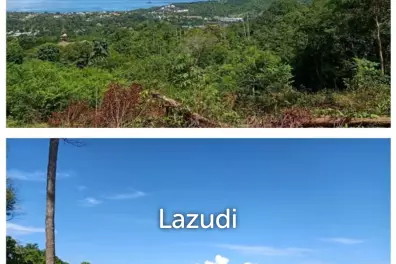 6660 SQM SEA VIEW LAND FOR SALE IN BOPHUT HILLS