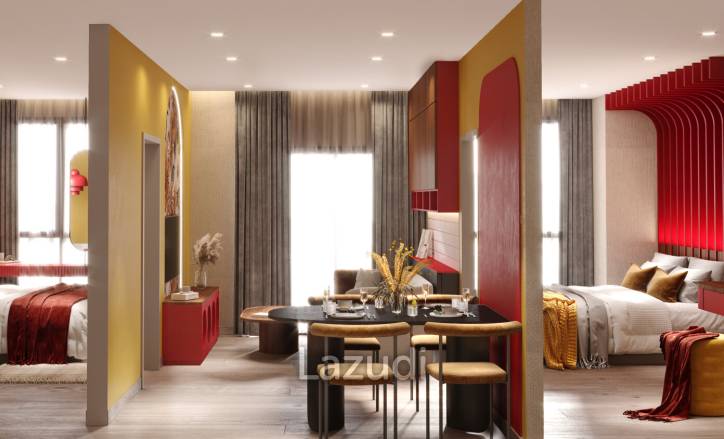 2 Beds 51.50SQ.M Supalai PARC Ekkamai-Pattanakarn