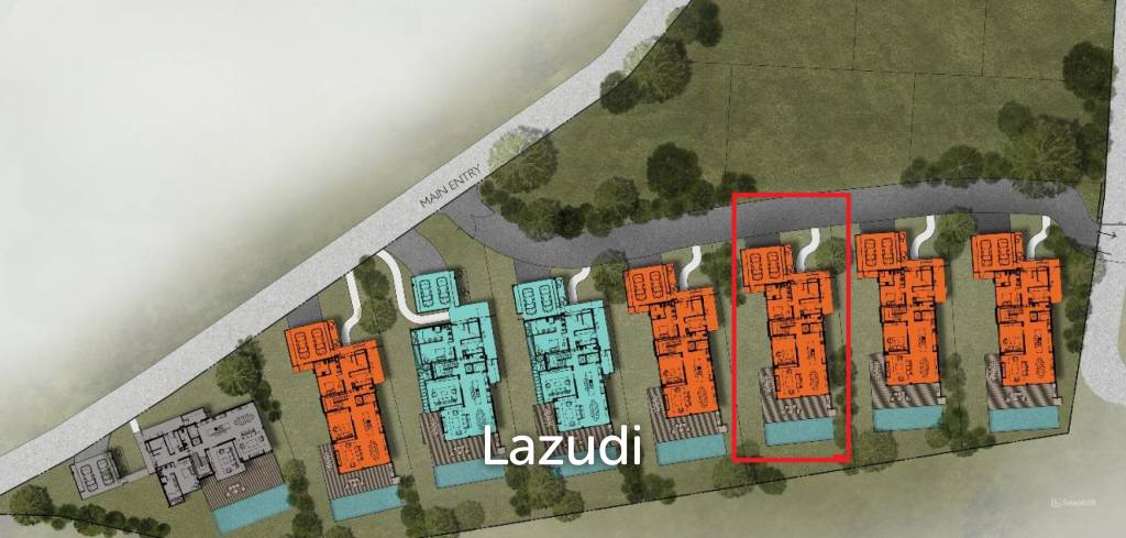 Only selling the land 809.27 SQ.M Sansara Hua Hin Phase 2
