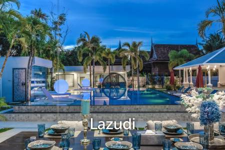 Elegant and modern 7-bedroom villa, just a 5-minute walk from Bangtao Beach