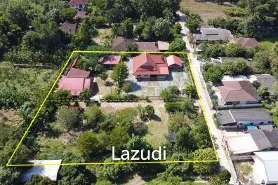 ขายบ้าน 2 หลัง 6 ห้องนอน ใกล้กับเมืองเชียงราย