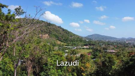 Hillside 1,600 SQ.M. Land for Sale in Chalong