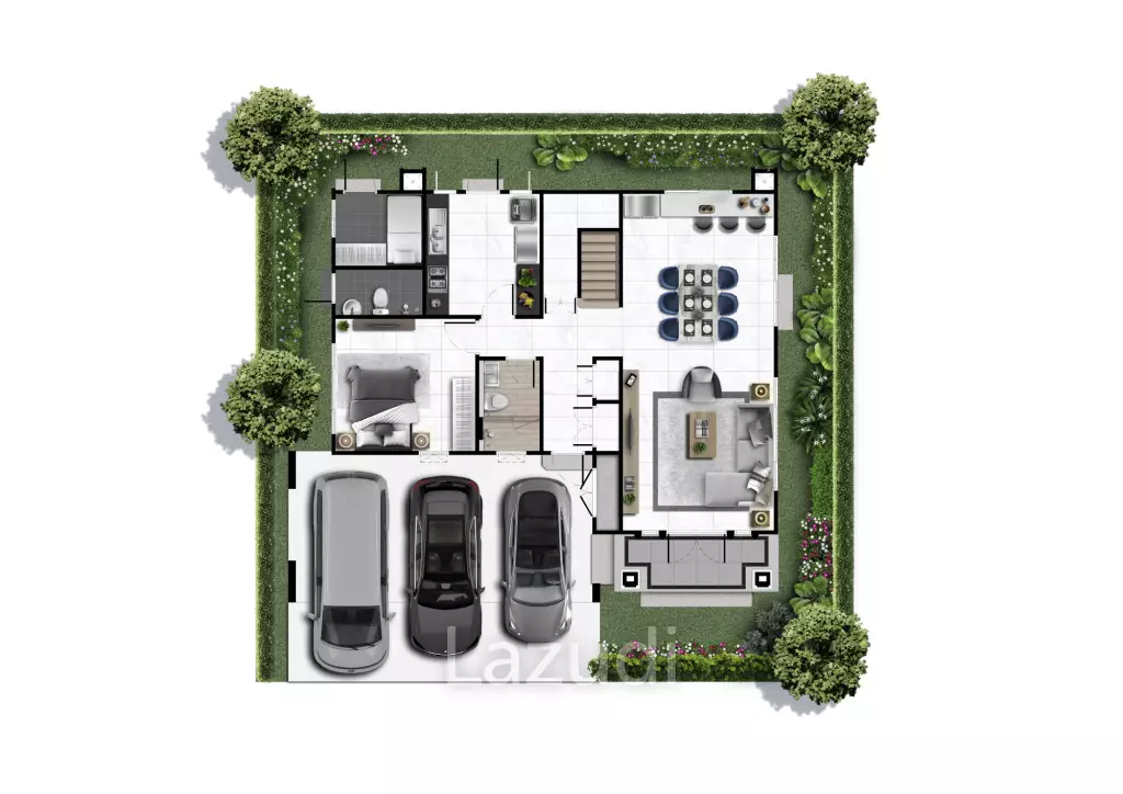 Luxury Detached House in Bang Phli Yai Samut Prakan