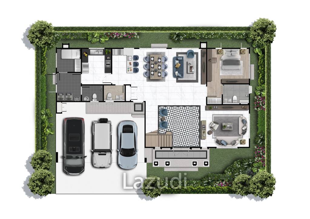 Luxury Detached House in Bang Phli Yai Samut Prakan
