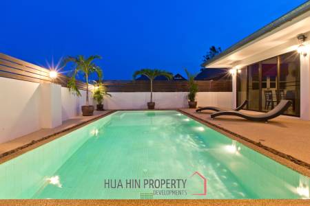 Charming Modern 3 Bedroom Villa with Pool in Hua Hin Laguna