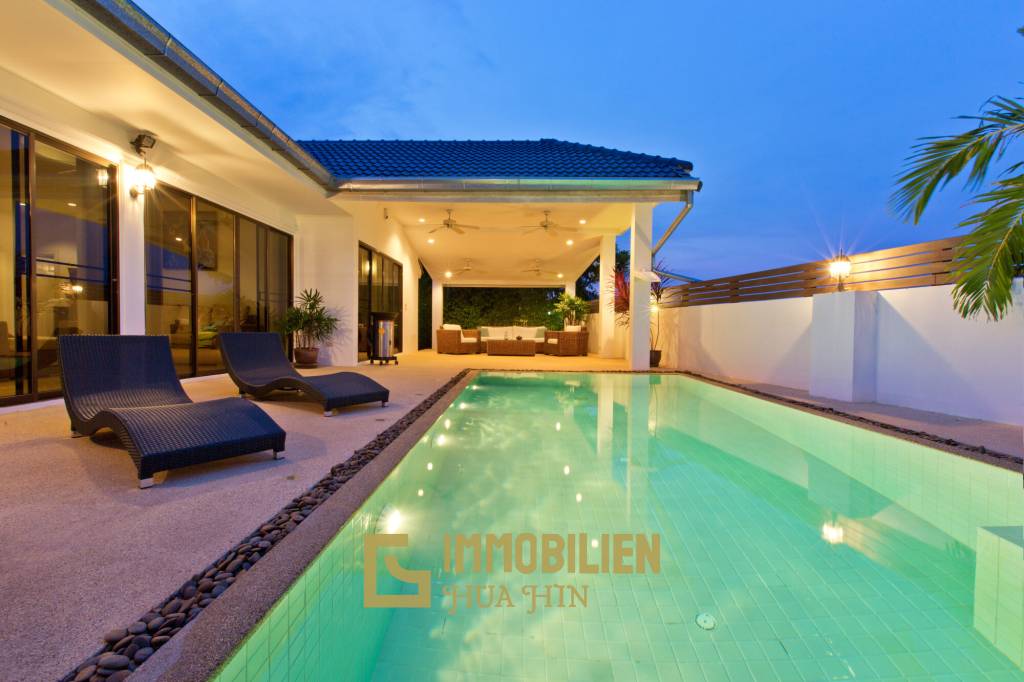 Laguna Hua Hin: Charmante villa moderne de 3 chambres avec piscine