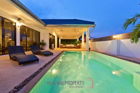 Charming Modern 3 Bedroom Villa with Pool in Hua Hin Laguna