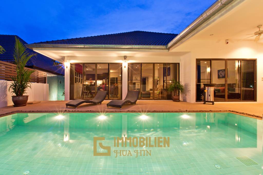 Laguna Hua Hin: Charmante villa moderne de 3 chambres avec piscine