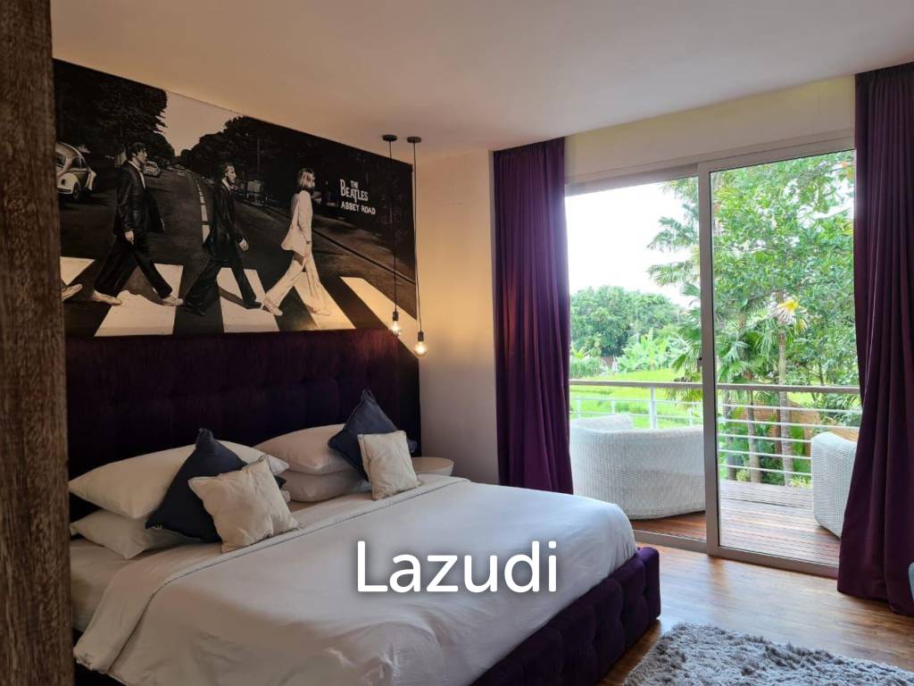 Spacious 4 Bedroom Villa in Kerobokan with Stunning Rice Field Views