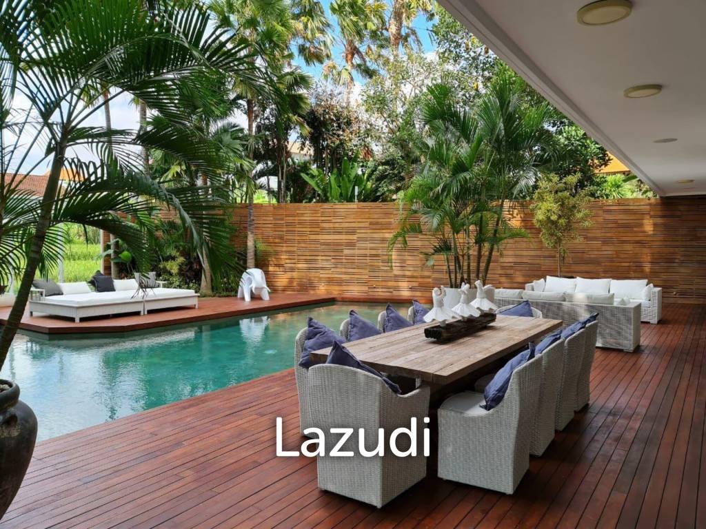 Spacious 4 Bedroom Villa in Kerobokan with Stunning Rice Field Views