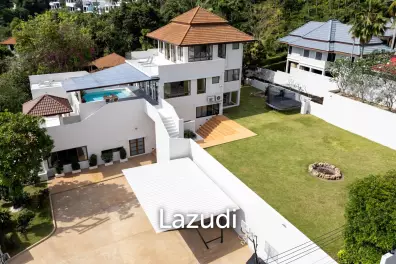 Luxury 4-Bedroom Villa with Sea & Jungle Views in Chaweng, Koh Samui