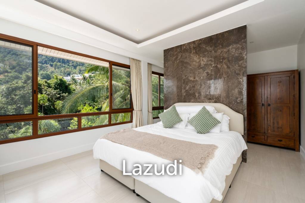 Luxury 4-Bedroom Villa with Sea & Jungle Views in Chaweng, Koh Samui