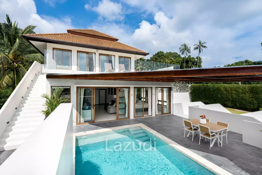 Luxury 4-Bedroom Villa with Sea & Jungle Views in Chaweng, Koh Samui