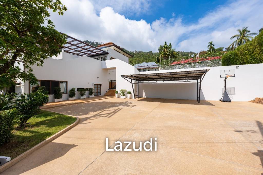 Luxury 4-Bedroom Villa with Sea & Jungle Views in Chaweng, Koh Samui