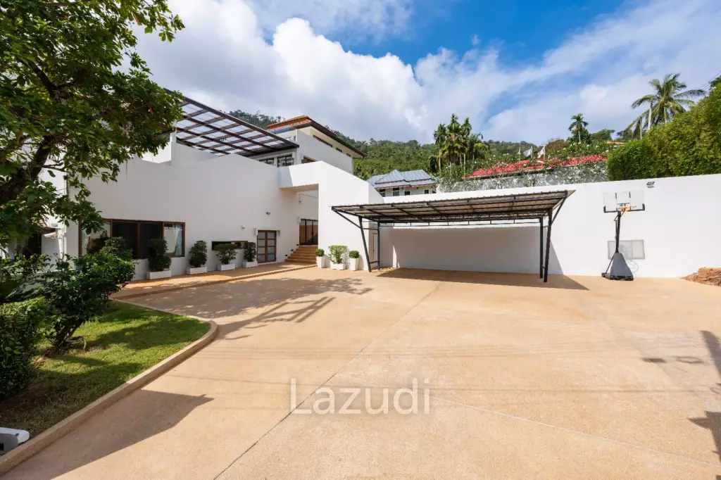 Luxury 4-Bedroom Villa with Sea & Jungle Views in Chaweng, Koh Samui