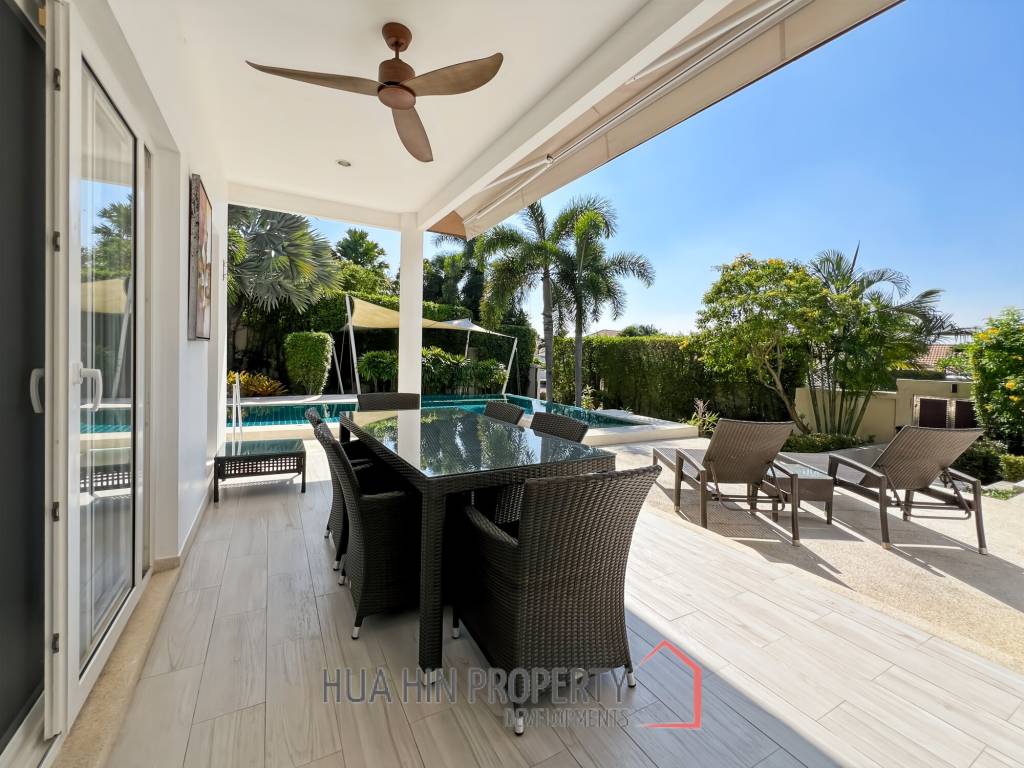 Stylish 3-Bedroom Villa with Pool in The Views Hua Hin