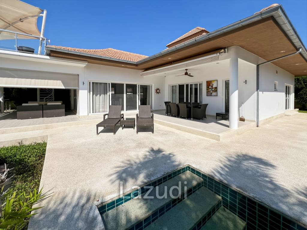 Stylish 3-Bedroom Villa with Pool in The Views Hua Hin