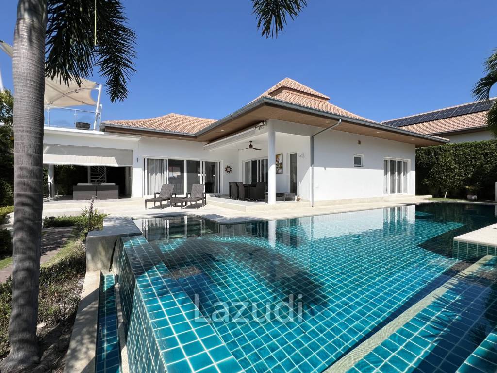 Stylish 3-Bedroom Villa with Pool in The Views Hua Hin