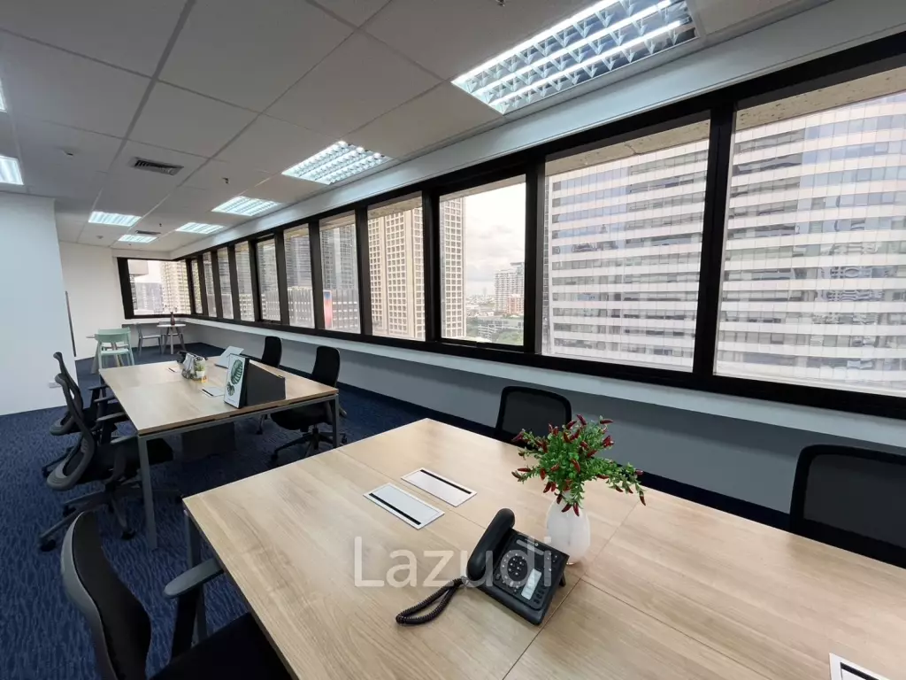 Fully furnished Office Space for rent in Sathorn