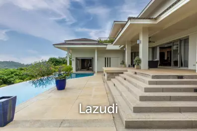 Seaview Villa On Large Plot Of Land