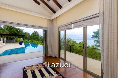 Seaview Villa On Large Plot Of Land