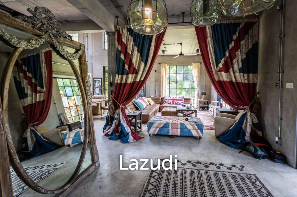 Unique loft-style, 3-bedroom house for rent in Kathu
