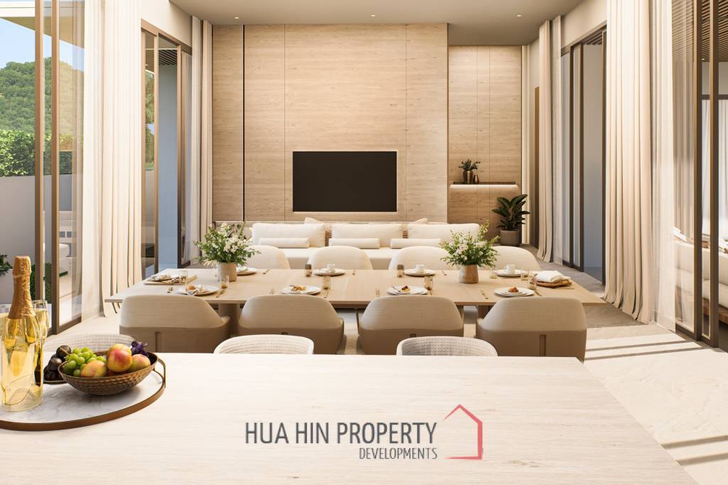 3 Beds 4 Baths 445 SQ.M Serene Villa Hua Hin