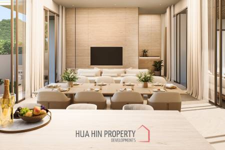3 Beds 4 Baths 445 SQ.M Serene Villa Hua Hin