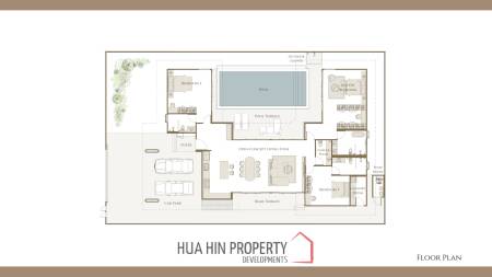 482.9 Sq.m Luxury pool villa in Serene Villa Hua Hin, Nong Kae